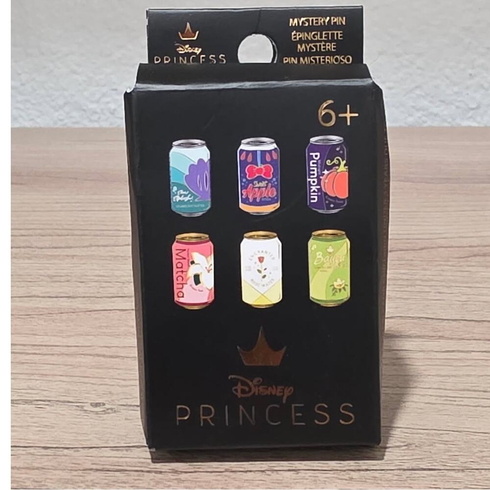 Loungefly Disney Princess Soda Blind Box Enamel Pin | NIB